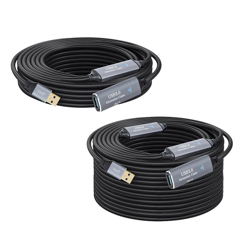 ABUN-USB 3.0 Extension Cable Cord Extender With Booster USB 3.0 Type A Male To A Female For PC Laptop Computer
ABUN-USB 3.0 Extension Cable Cord Extender With Booster USB 3.0 Type A Male To A Female For PC Laptop Computer