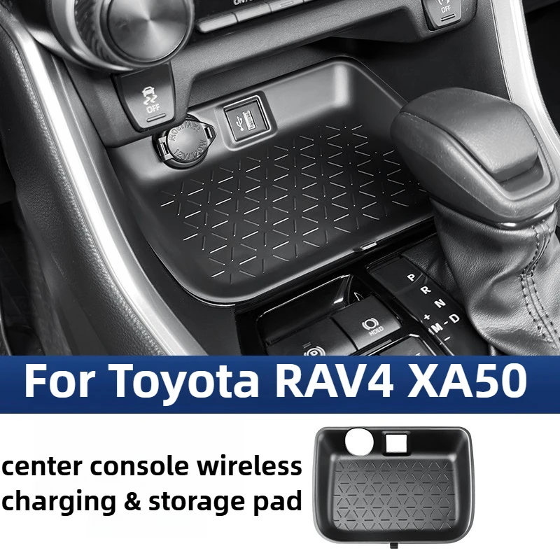 Center Console Wireless Charging Storage Mat For Toyota RAV4 XA50 Accessorie 2026/2025 TPE Material Scratch-Resistant 2020-2024
Center Console Wireless Charging Storage Mat For Toyota RAV4 XA50 Accessorie 2026/2025 TPE Material Scratch-Resistant 2020-2024