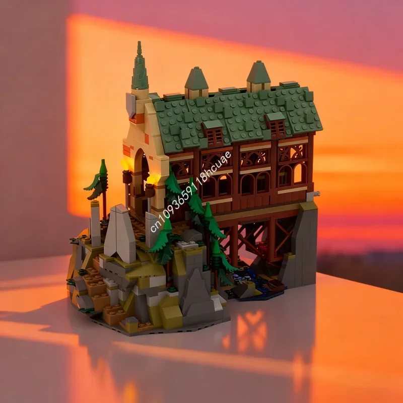 489 деталей MOC HP Modular: Деревянный мост, модель Гарри Поттера, конструктор, развивающая игрушка для самостоятельной сборки, креативный подарок на Рождество, строительные блоки.
489 деталей MOC HP Modular: Деревянный мост, модель Гарри Поттера, конструктор, развивающая игрушка для самостоятельной сборки, креативный подарок на Рождество, строительные блоки.