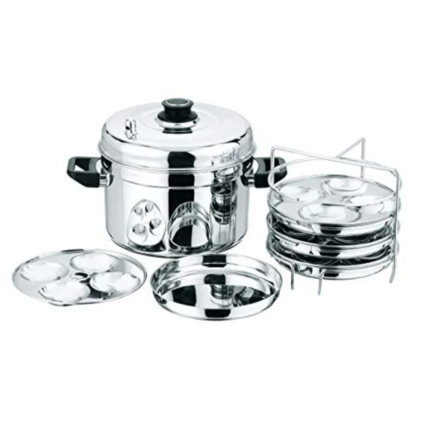 Idli Dhokla Cookers - Premium Stainless Steel Multi Cooker 4 Tier
Idli Dhokla Cookers - Premium Stainless Steel Multi Cooker 4 Tier