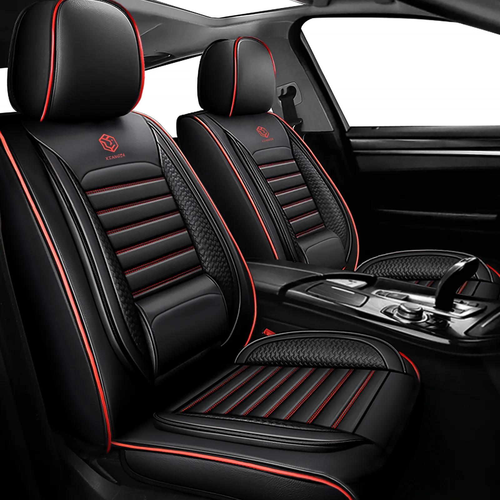 Universal Leather Car Seat Covers for SUVs Sedans Trucks Breathable Elegant Easy-Clean Comfortable Fit Airbag Port Waterproof
Universal Leather Car Seat Covers for SUVs Sedans Trucks Breathable Elegant Easy-Clean Comfortable Fit Airbag Port Waterproof