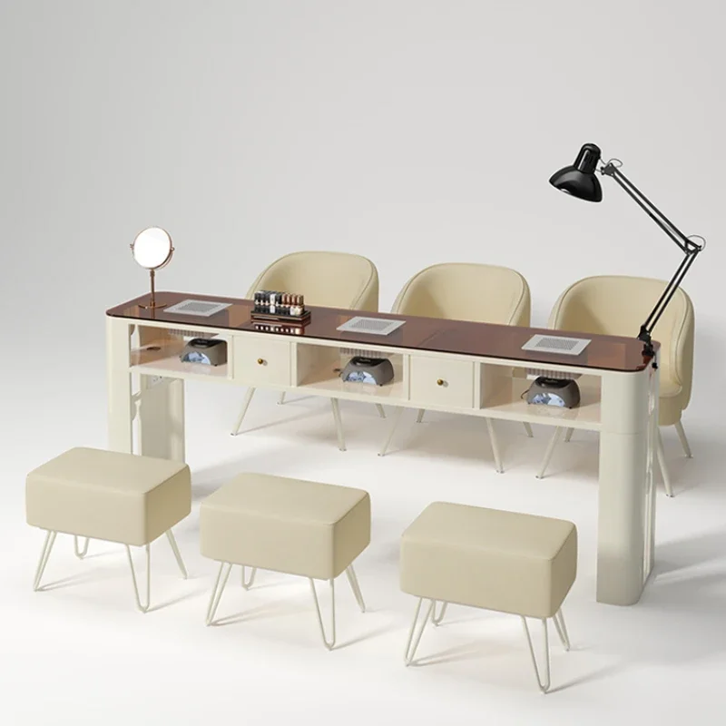 Manicure Table Gel Nails Designer Nail Salon Chair Furniture Dust Collector Perfect Makeup Storage Nageltisch Organizer Tables
Manicure Table Gel Nails Designer Nail Salon Chair Furniture Dust Collector Perfect Makeup Storage Nageltisch Organizer Tables