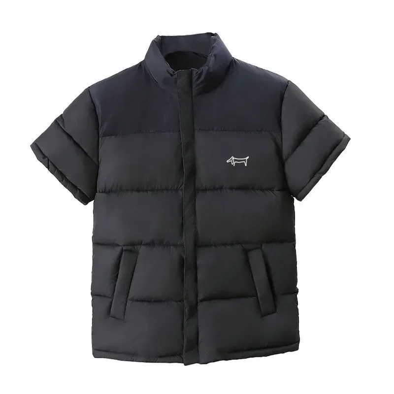 2025 Men's Down Cotton Golf Wear Tennis Jacket Winter Lightweight Warm Standing Collar Half Sleeved Vest Golf Coats Clothing
2025 Men's Down Cotton Golf Wear Tennis Jacket Winter Lightweight Warm Standing Collar Half Sleeved Vest Golf Coats Clothing