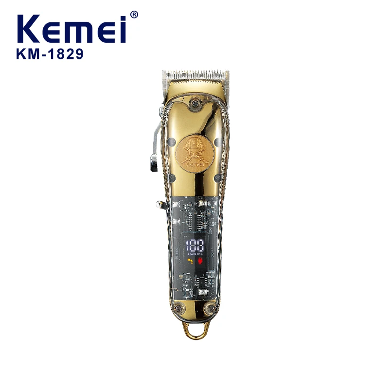 Kemei KM-1829 Профессиональная машинка для стрижки волос с защитой от защемления, низкий уровень шума, точность парикмахерского класса для стилистов
Kemei KM-1829 Профессиональная машинка для стрижки волос с защитой от защемления, низкий уровень шума, точность парикмахерского класса для стилистов