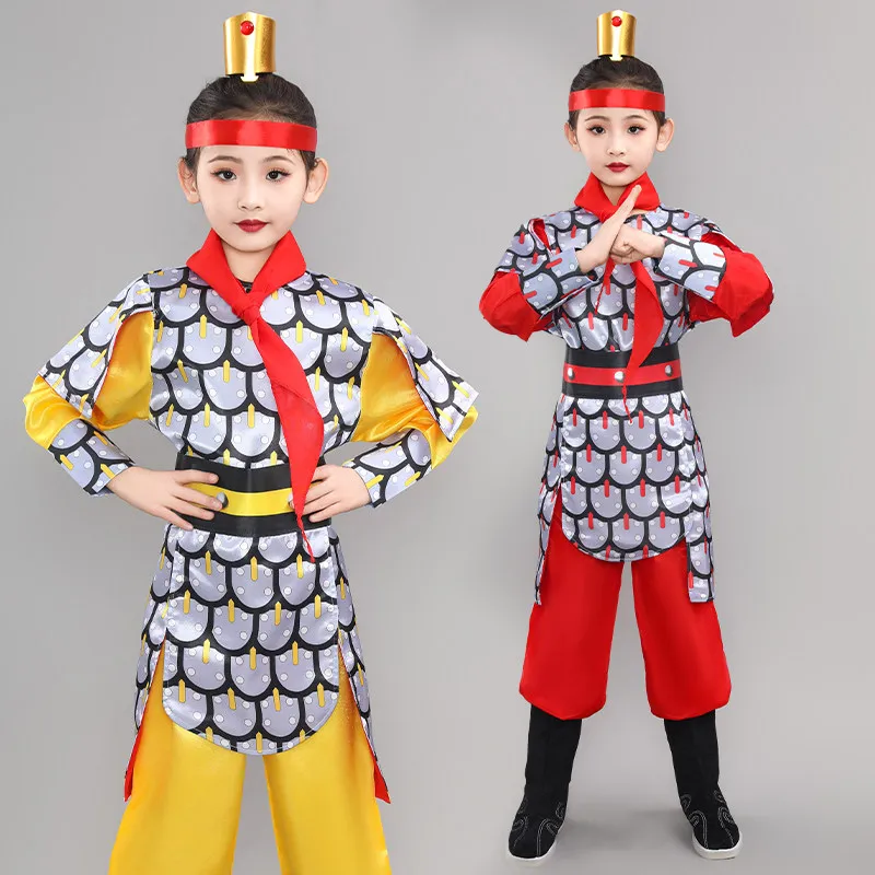 Children's Yang Jiajiang Mulan Ancient Costume Adult Soldier Performance Armor Performance Costume
Children's Yang Jiajiang Mulan Ancient Costume Adult Soldier Performance Armor Performance Costume