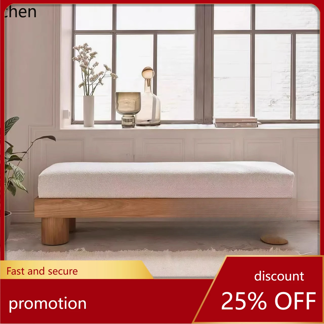 CZ Vintage Solid Wood Fabric Bed End Stool Living Room Sofa Stool Modern Simple Bedroom Bedside Shoe Changing Stool
CZ Vintage Solid Wood Fabric Bed End Stool Living Room Sofa Stool Modern Simple Bedroom Bedside Shoe Changing Stool