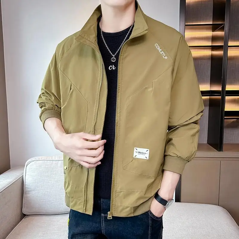 Мужская куртка American Sle Workwear: высококачественная, с воротником-стойкой, для весны и осени, для активного отдыха, пилотская, с длинными рукавами, на молнии
Мужская куртка American Sle Workwear: высококачественная, с воротником-стойкой, для весны и осени, для активного отдыха, пилотская, с длинными рукавами, на молнии