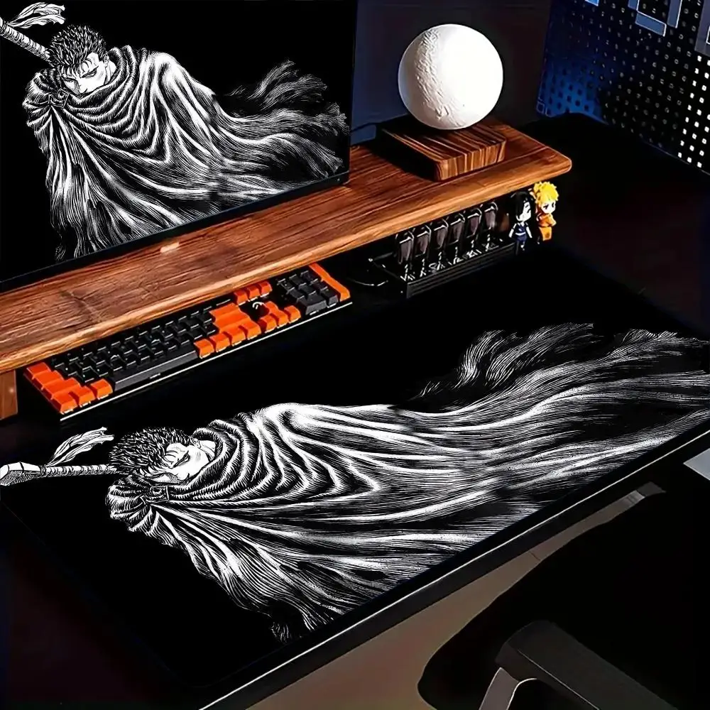 Berserk Guts Anime Mouse Pad Large Computer Office Game Table Mats XXL Rubber Anti-slip Gaming Keyboard Mousepads Long Desk Pads
Berserk Guts Anime Mouse Pad Large Computer Office Game Table Mats XXL Rubber Anti-slip Gaming Keyboard Mousepads Long Desk Pads