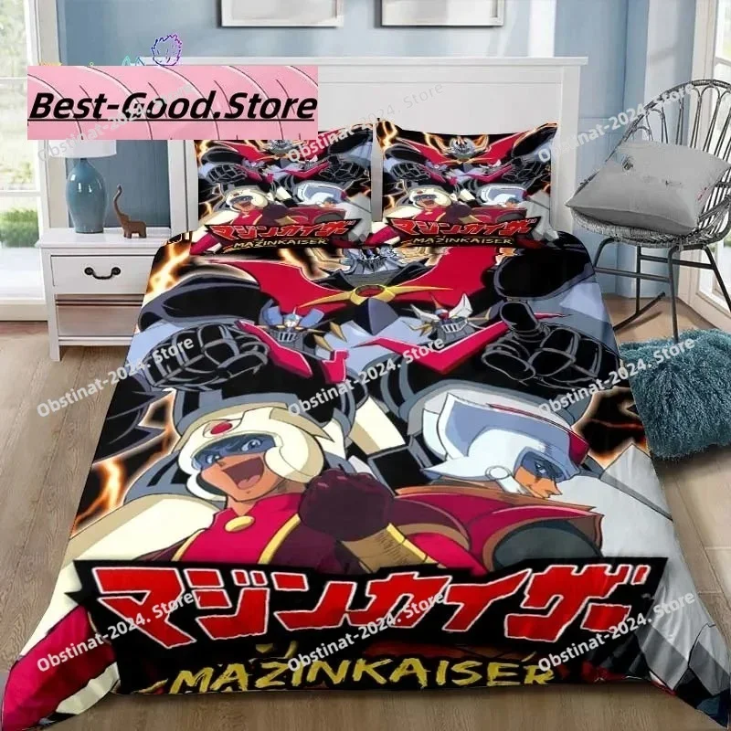 Mazinger z UFO Robot Grendizer Bedding set Printed Duvet Cover Pillowcase Single Double Queen Super King Size Sets
Mazinger z UFO Robot Grendizer Bedding set Printed Duvet Cover Pillowcase Single Double Queen Super King Size Sets