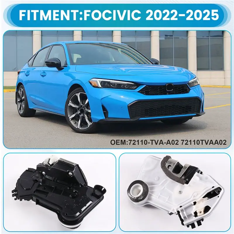 AS57 - Привод замка пассажирской двери для Honda Civic 2022-2025, номер детали 72110-TVA-A02
AS57 - Привод замка пассажирской двери для Honda Civic 2022-2025, номер детали 72110-TVA-A02