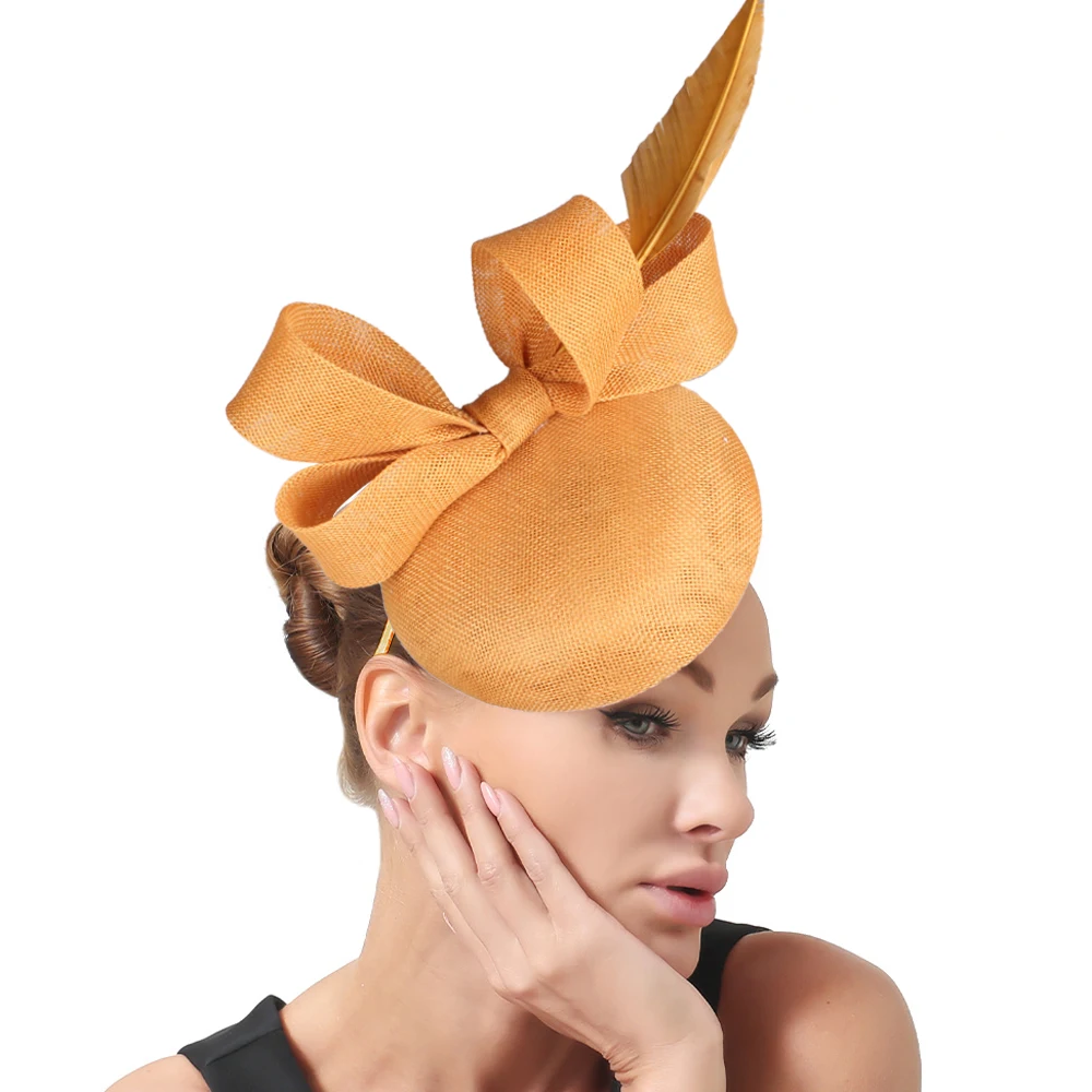New Fashion Womens Sinamay Fascinator Femme Cocktail Party Big Hat Wedding Church Feather Flower Derby Chapeau Cap Hair Clip
New Fashion Womens Sinamay Fascinator Femme Cocktail Party Big Hat Wedding Church Feather Flower Derby Chapeau Cap Hair Clip