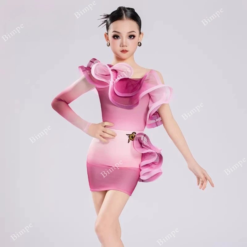 Samba Rumba Ballroom Dance Competition Dresses Kids Salsa Latin Dance Dress Girls Dancing Dress Standard Dance Costume Skirt
Samba Rumba Ballroom Dance Competition Dresses Kids Salsa Latin Dance Dress Girls Dancing Dress Standard Dance Costume Skirt