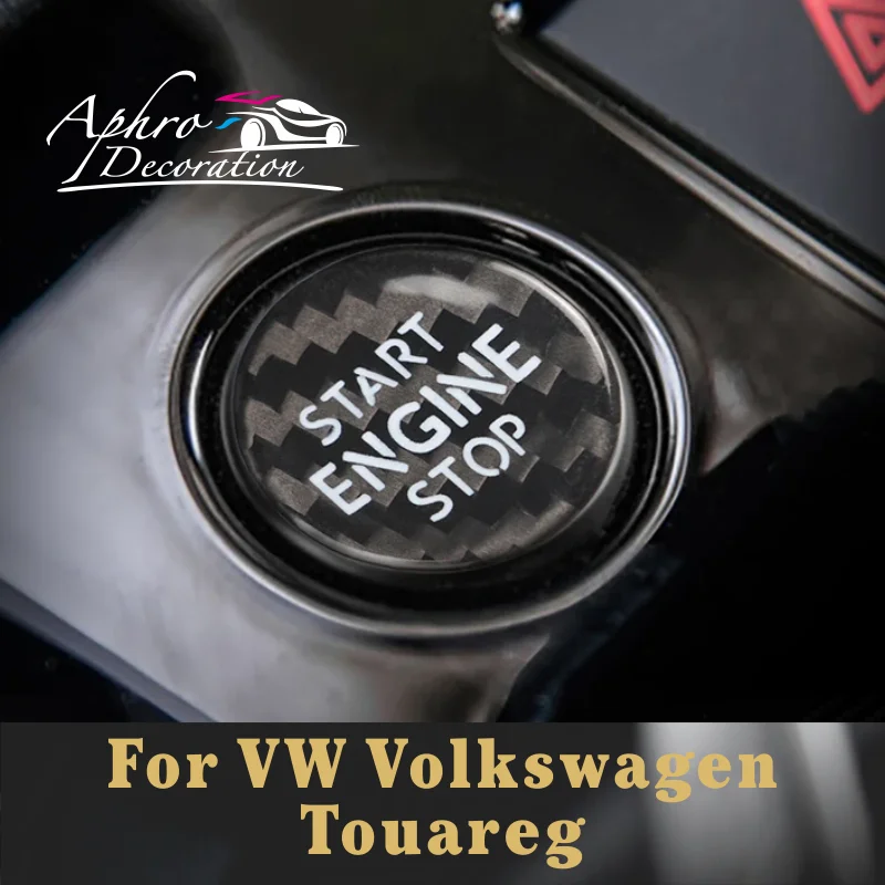 For VW Volkswagen Touareg Car Engine Start Stop Button Cover Real Carbon Fiber Sticker 2019 2020 2021 2022
For VW Volkswagen Touareg Car Engine Start Stop Button Cover Real Carbon Fiber Sticker 2019 2020 2021 2022