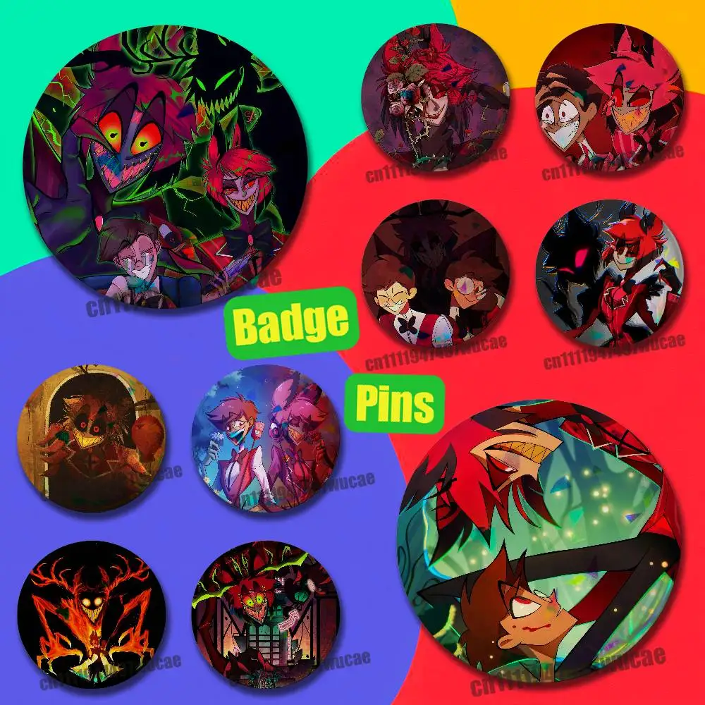 For Alastor H-Hazbin Hotel Badge Case Custom Pin Insignia Emblem Round 25mm Brooch Button Laser Cover
For Alastor H-Hazbin Hotel Badge Case Custom Pin Insignia Emblem Round 25mm Brooch Button Laser Cover