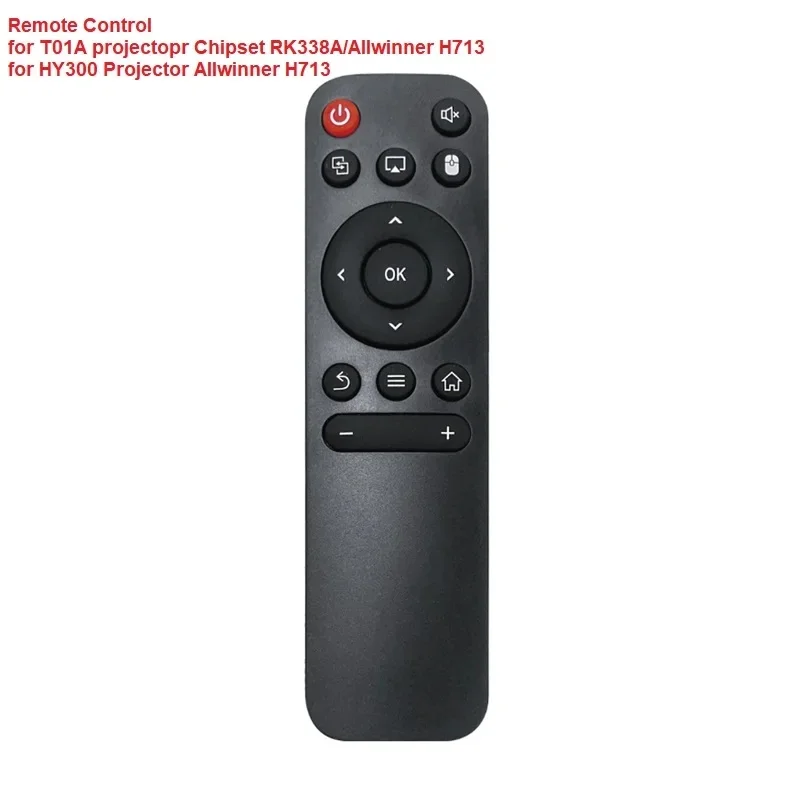 Original Remote control for T01A /HY300 Projector Chipset RK3328A/Allwinner H713
Original Remote control for T01A /HY300 Projector Chipset RK3328A/Allwinner H713