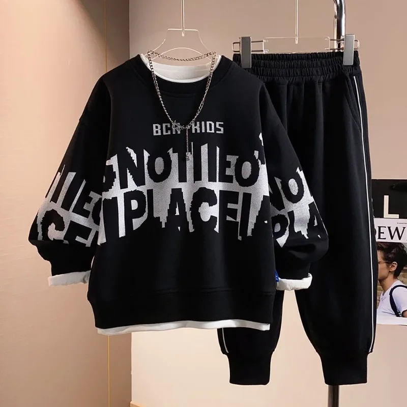 Sweatshirt Set Autumn Winter Wear 2025 Kids Clothes Junior Boys' Clothing 8 10 Year Old Boy Children New Children's Boy's Suit
Sweatshirt Set Autumn Winter Wear 2025 Kids Clothes Junior Boys' Clothing 8 10 Year Old Boy Children New Children's Boy's Suit