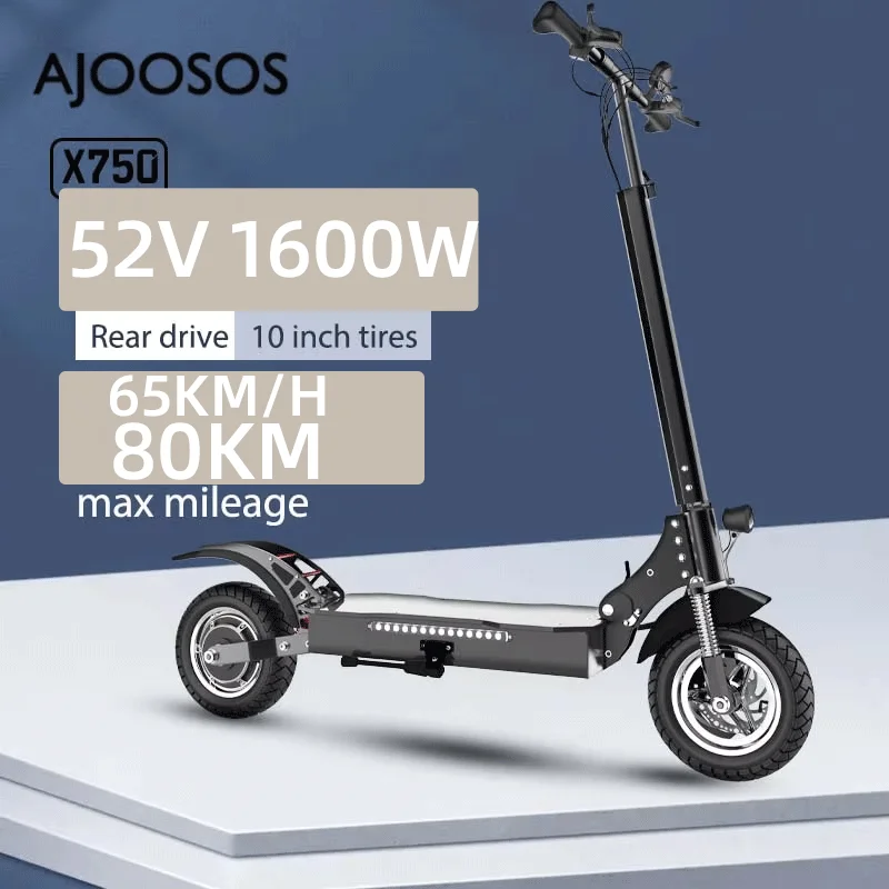 электросамокат Электрический скутер AJOOSOS X750, 48 В, 1300 Вт, 3 скорости, 60 км/ч
электросамокат Электрический скутер AJOOSOS X750, 48 В, 1300 Вт, 3 скорости, 60 км/ч