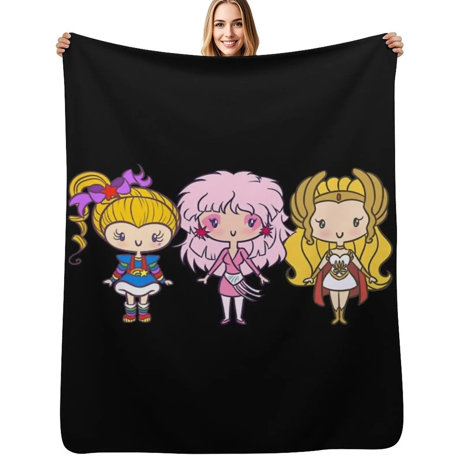 Lil' CutiEs- Eighties Ladies Throw Blanket Modern Design Soft Blanket for Home Decor
Lil' CutiEs- Eighties Ladies Throw Blanket Modern Design Soft Blanket for Home Decor