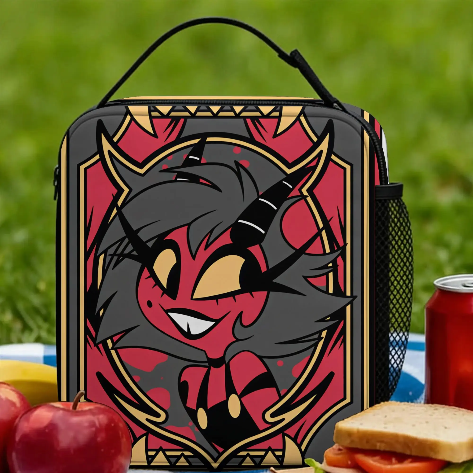 Anime Helluva Boss Millie Lunch Bag Office Lunch Box Women Fashion Graphic Tote Food Bags Oxford Portable Insulated Cooler Bag
Anime Helluva Boss Millie Lunch Bag Office Lunch Box Women Fashion Graphic Tote Food Bags Oxford Portable Insulated Cooler Bag