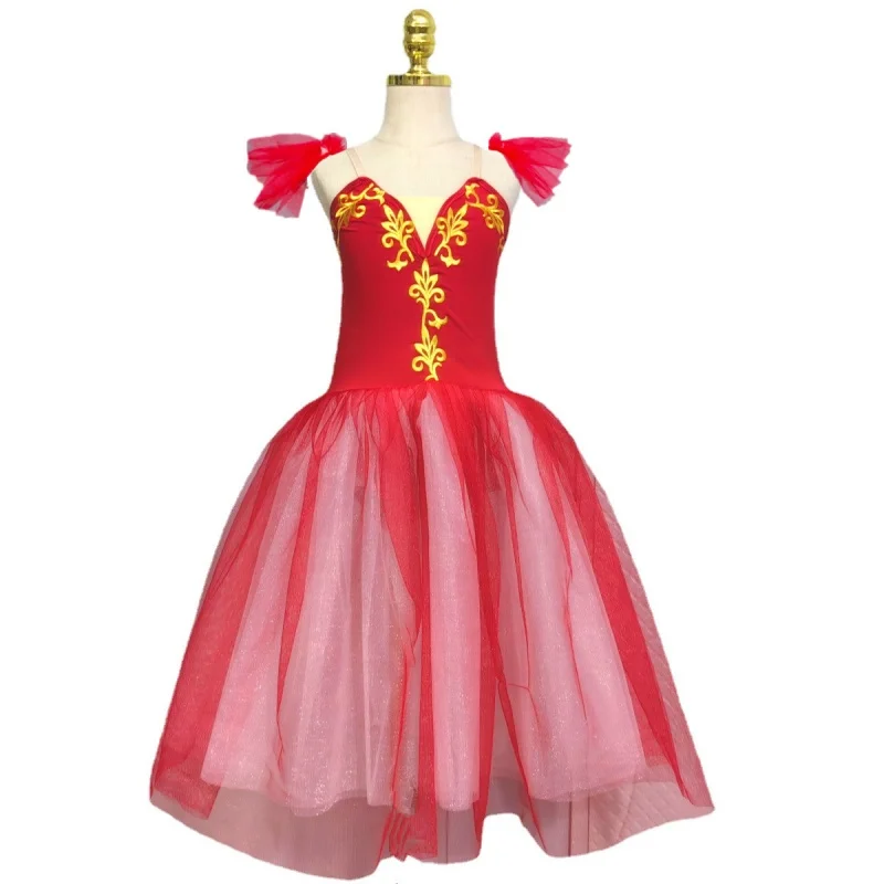 PD06024 Camisole Long Ballet Dress for Adult and Children Swan Lake Tutu Girls Performance Costume
PD06024 Camisole Long Ballet Dress for Adult and Children Swan Lake Tutu Girls Performance Costume