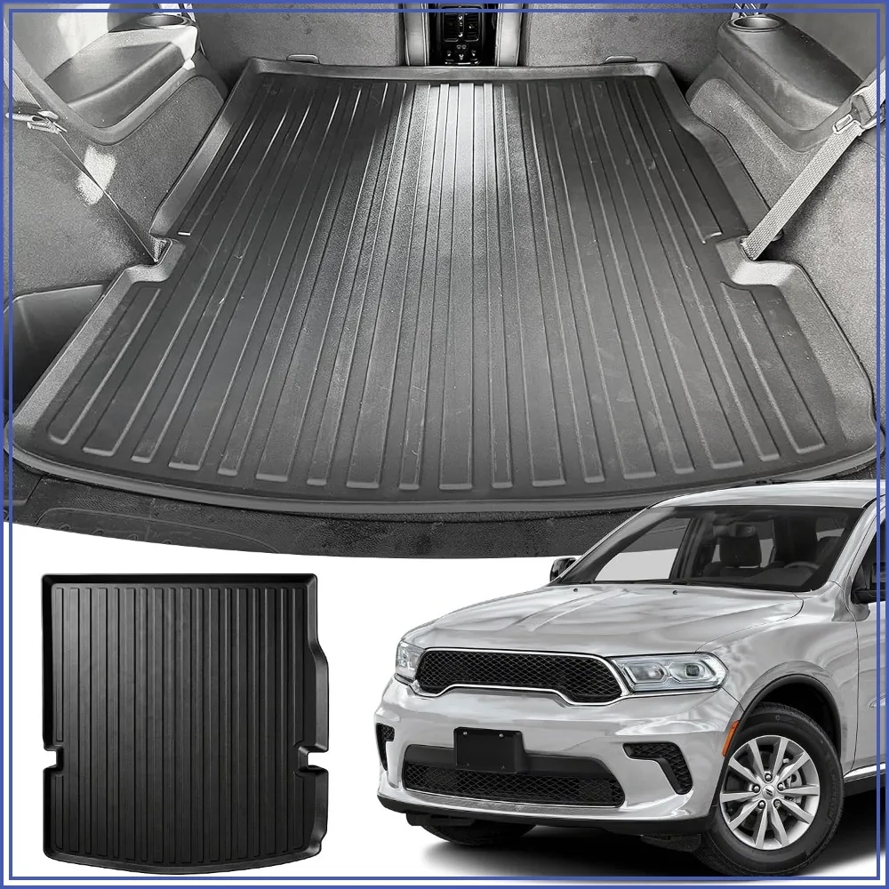 Custom Fit Cargo Liner for Dodge Durango 2011-2026, All-Season Black Trunk Mat, 3D Laser Measured
Custom Fit Cargo Liner for Dodge Durango 2011-2026, All-Season Black Trunk Mat, 3D Laser Measured