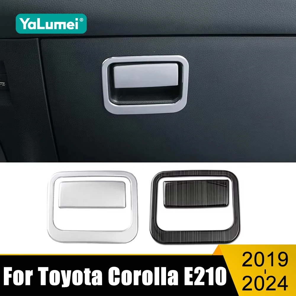 Stainless Car Glove Box Co-Pilot Handle Frame Trim Cover Stickers For Toyota Corolla E210 2019 2020 2021 2022 2023 2024 Hybrid
Stainless Car Glove Box Co-Pilot Handle Frame Trim Cover Stickers For Toyota Corolla E210 2019 2020 2021 2022 2023 2024 Hybrid
