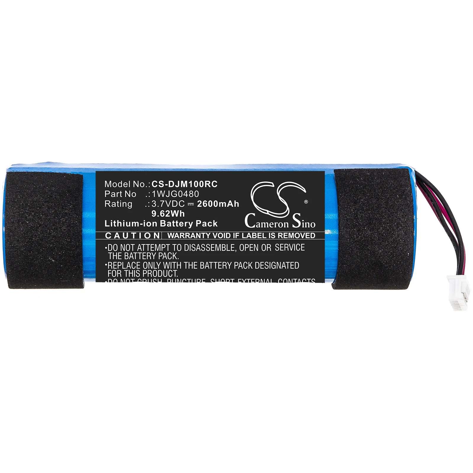 CS-DJM100RC/CS-DJM100RX 2600mAh/3400mAh Remote Controller Battery for DJI Mavic mini Controller
CS-DJM100RC/CS-DJM100RX 2600mAh/3400mAh Remote Controller Battery for DJI Mavic mini Controller