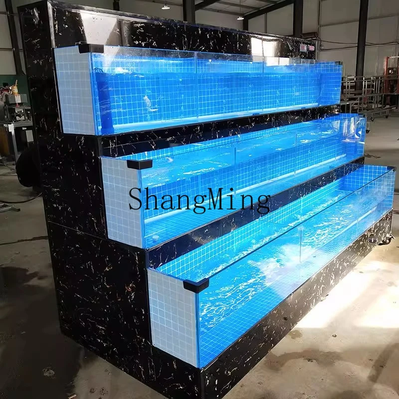 SM fish tank hotel mobile commercial tank fresh supermarket large-capacity three-layer refrigeration all-in-one machine
SM fish tank hotel mobile commercial tank fresh supermarket large-capacity three-layer refrigeration all-in-one machine