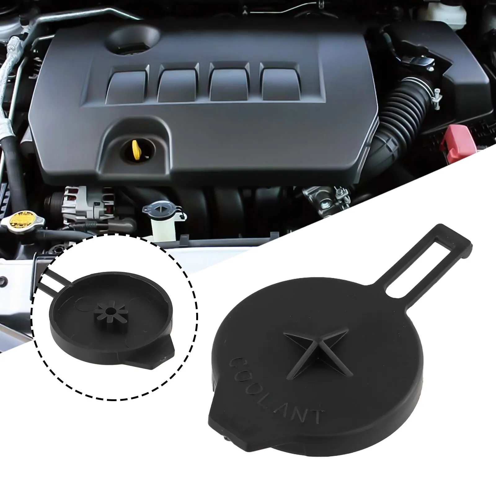 1PCS Car Engine Coolant Reservoir Cap 1647123030 For TOYOTA For COROLLA 2014-2019 For TOYOTA For YARIS 2006 - 2019 Black
1PCS Car Engine Coolant Reservoir Cap 1647123030 For TOYOTA For COROLLA 2014-2019 For TOYOTA For YARIS 2006 - 2019 Black