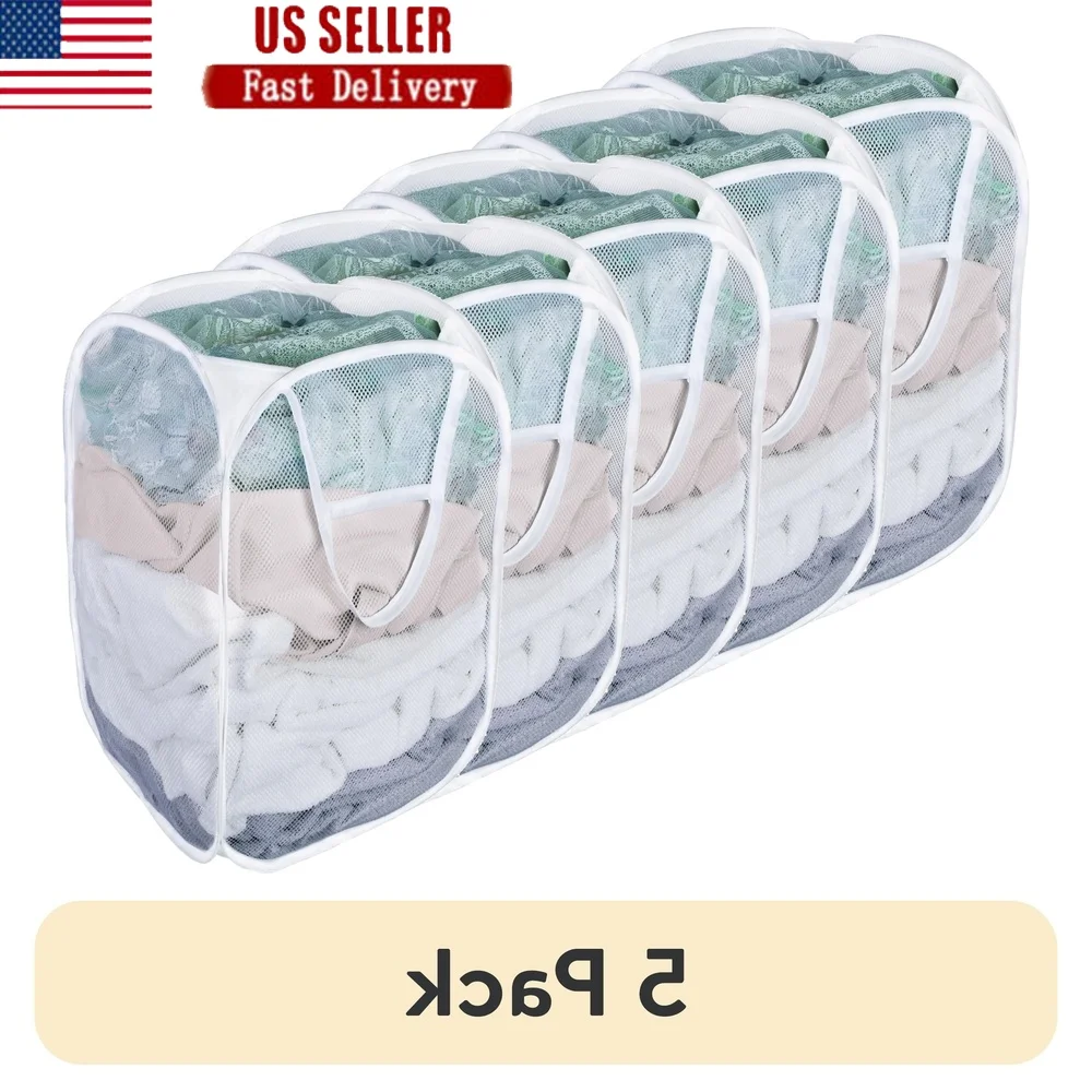 Складная сетчатая корзина для белья, портативная корзина для хранения, удобные ручки для переноски, отличный органайзер для игрушек в семейной комнате
Складная сетчатая корзина для белья, портативная корзина для хранения, удобные ручки для переноски, отличный органайзер для игрушек в семейной комнате