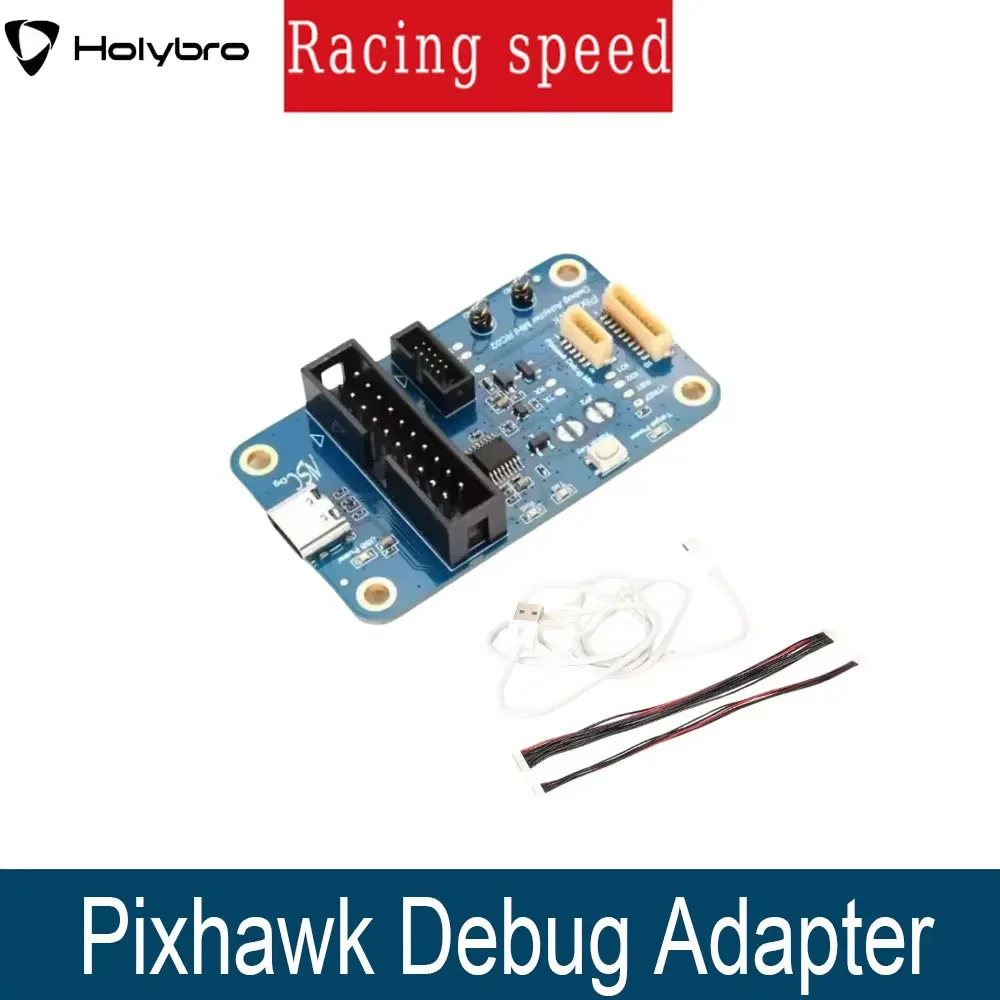 Holybro 2025 New Debug Adapter: Seamless Firmware Updates for Pixhawk 5X, 4 Mini, Durandal & Pix32 V5 Flight Controllers
Holybro 2025 New Debug Adapter: Seamless Firmware Updates for Pixhawk 5X, 4 Mini, Durandal & Pix32 V5 Flight Controllers