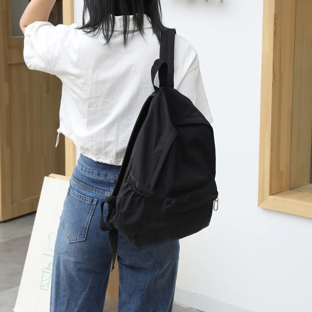 Popular Ladies Solid Color Shopping Knapsack Students Casual Large Capacity School Rucksacks Nylon Shoulder Backpack for Student
Popular Ladies Solid Color Shopping Knapsack Students Casual Large Capacity School Rucksacks Nylon Shoulder Backpack for Student