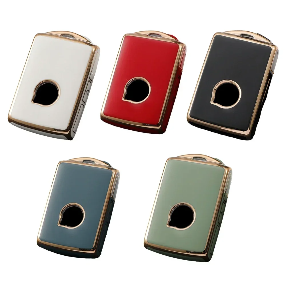Car Remote Key Cover Case TPU Fob Shell Keychain For Volvo S60 S90 V90 XC40 XC60 XC90 3 Buttons Car Accessories
Car Remote Key Cover Case TPU Fob Shell Keychain For Volvo S60 S90 V90 XC40 XC60 XC90 3 Buttons Car Accessories
