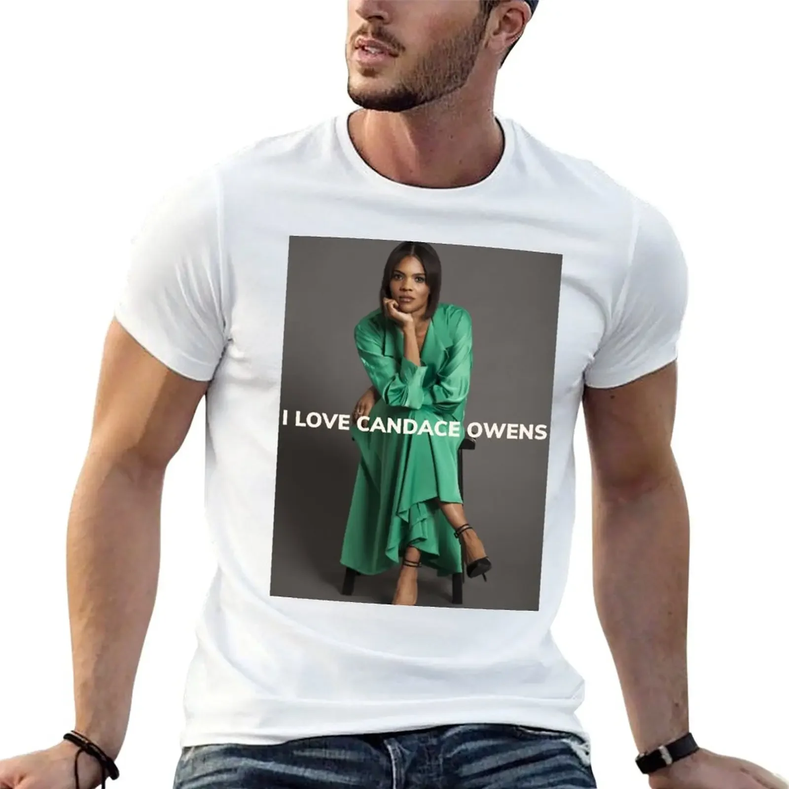 Candace Owens T-Shirt Short sleeve tee oversized graphic tee tops t shirts for men
Candace Owens T-Shirt Short sleeve tee oversized graphic tee tops t shirts for men
