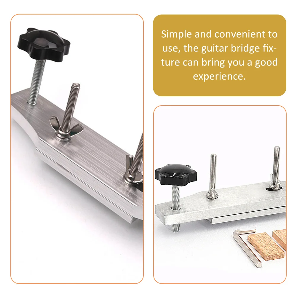 1 Set Bridge Clamp Repair Tool, Luthier Fixture For Electric Acoustic Guitar Maintenance, Bridge Install Clamp, Guitar Repair
1 Set Bridge Clamp Repair Tool, Luthier Fixture For Electric Acoustic Guitar Maintenance, Bridge Install Clamp, Guitar Repair