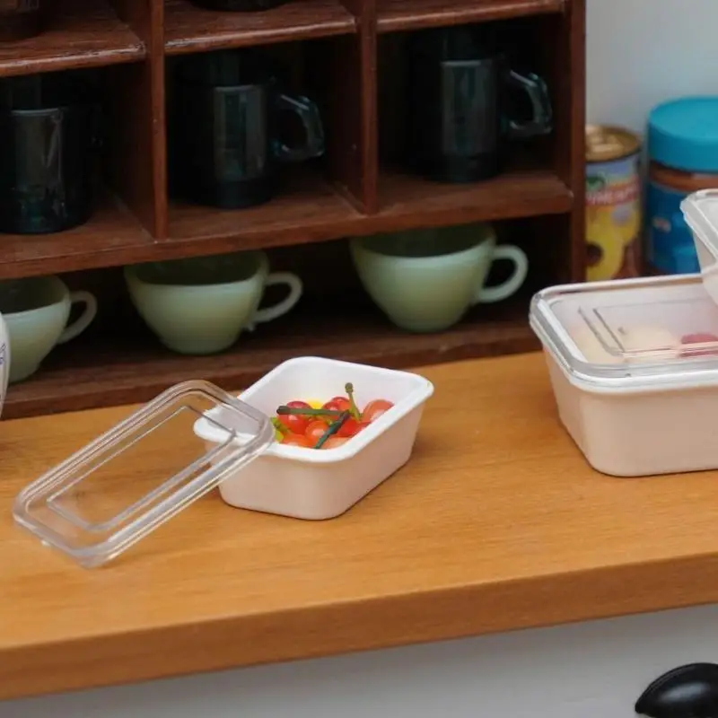 U13F Mini Storage Box Set Models Collectible Dollhouses Fridge Furniture 1/6 Scale
U13F Mini Storage Box Set Models Collectible Dollhouses Fridge Furniture 1/6 Scale