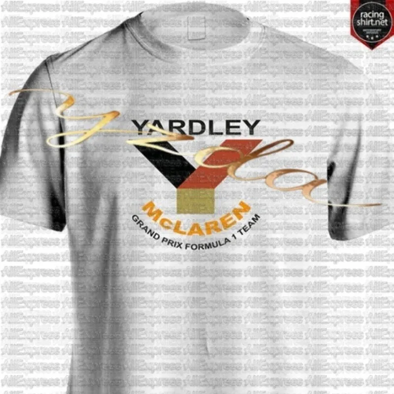 McLaren Yardley F1 Team Motorcycle Racing Men's and Women's Outdoor Sports Leisure T-shirt Speed Drying
McLaren Yardley F1 Team Motorcycle Racing Men's and Women's Outdoor Sports Leisure T-shirt Speed Drying