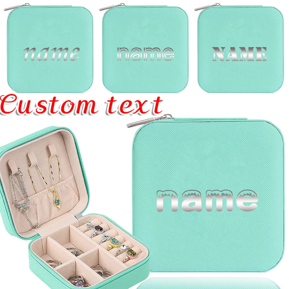 Personalized Customization Name Portable Green Jewelry Box Large Capacity Necklace Earring Box Travel Storage Jewelry Box
Personalized Customization Name Portable Green Jewelry Box Large Capacity Necklace Earring Box Travel Storage Jewelry Box