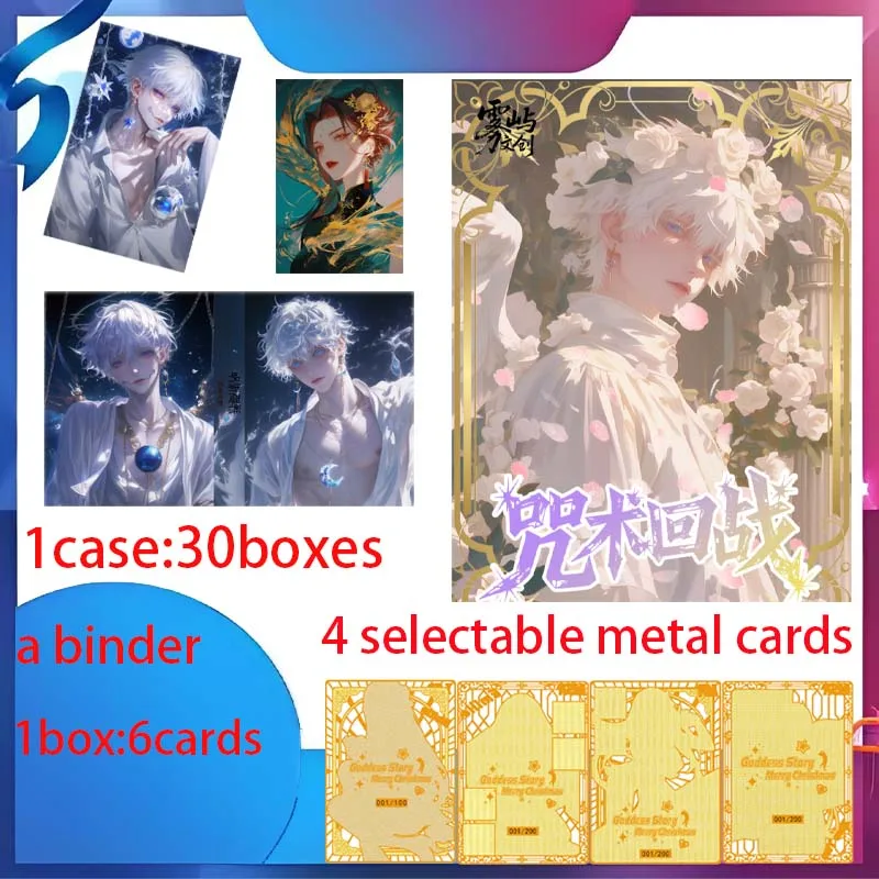 Latest Wuyu JJk Jujutsu Kaisen A6 BoardsGojo Satoru Nanami Hobby Collection Cards Doujin Booster Box Kids Toys Gifts
Latest Wuyu JJk Jujutsu Kaisen A6 BoardsGojo Satoru Nanami Hobby Collection Cards Doujin Booster Box Kids Toys Gifts