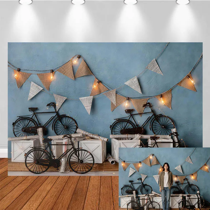 LS Photography Backdrop String Light Triangular Flag Bicycle Decor Birthday Cake Smash Kids Adult Portrait Photo Background
LS Photography Backdrop String Light Triangular Flag Bicycle Decor Birthday Cake Smash Kids Adult Portrait Photo Background