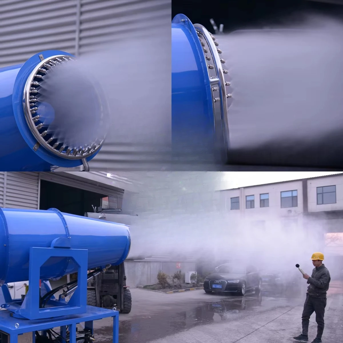 High-Efficiency Cooling Fog Cannon | Portable Sprayer System for Concerts, Music Festivals & Events
High-Efficiency Cooling Fog Cannon | Portable Sprayer System for Concerts, Music Festivals & Events