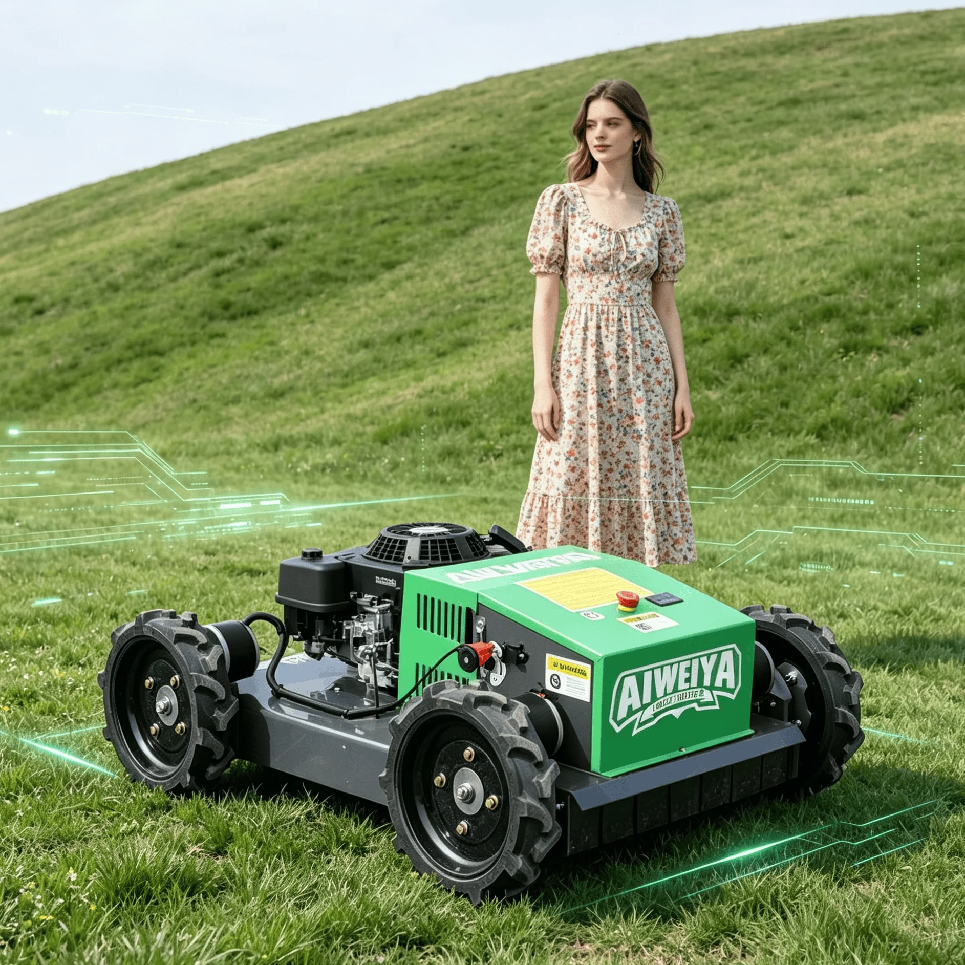 Customized lightweight remote robot lawn mower low vibration petrol motor for small villa hillside courtyard trimming daily priv
Customized lightweight remote robot lawn mower low vibration petrol motor for small villa hillside courtyard trimming daily priv