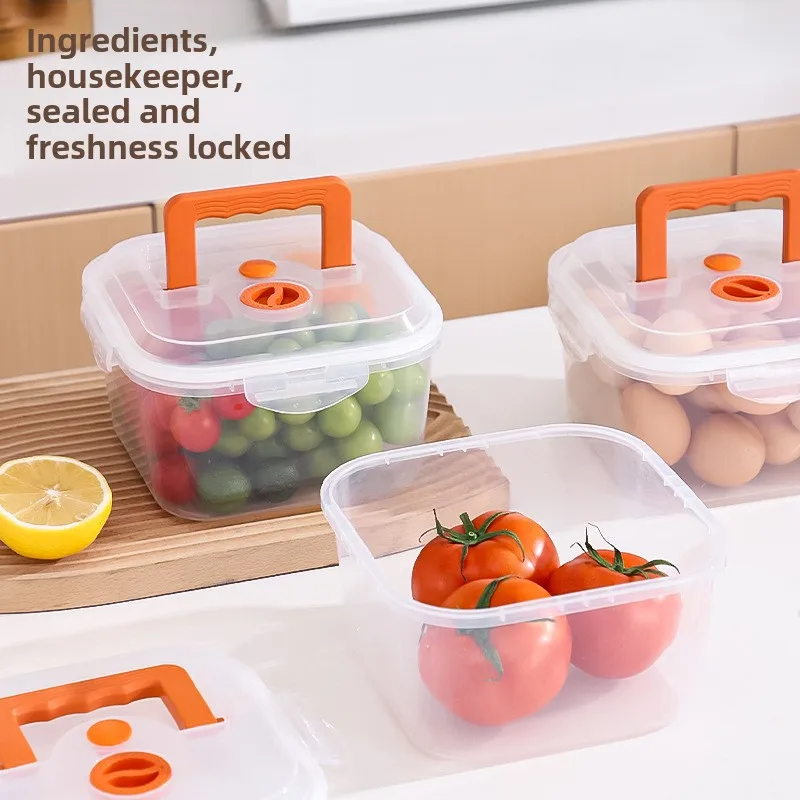 Airtight Food Storage Box - Durable and Leak-Proof, Great for Organizing Eggs, Fruits, and Other Foods at Home.
Airtight Food Storage Box - Durable and Leak-Proof, Great for Organizing Eggs, Fruits, and Other Foods at Home.