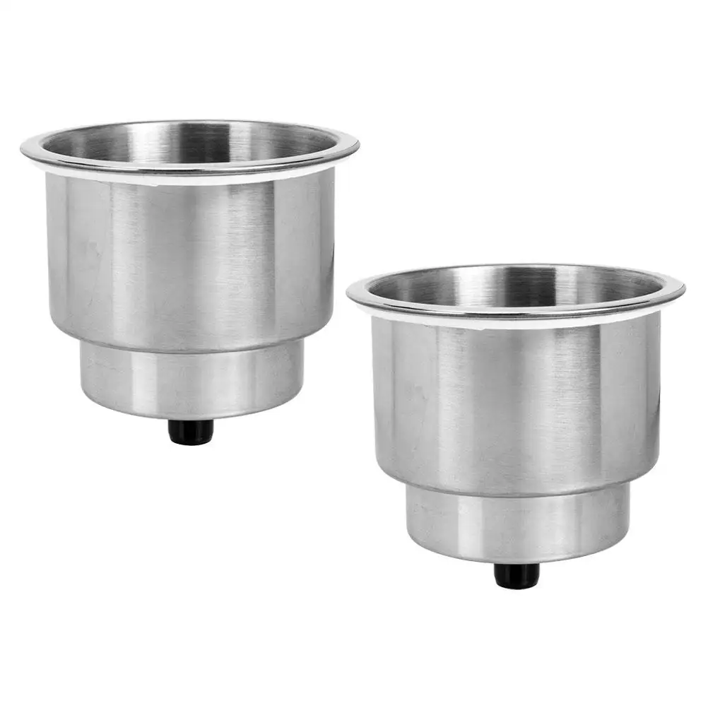 2pcs Stainless Steel Cup Holders Durable Marine Grade for Boats RVs Kayaks Easy Installation Long Use Ship Accessories
2pcs Stainless Steel Cup Holders Durable Marine Grade for Boats RVs Kayaks Easy Installation Long Use Ship Accessories