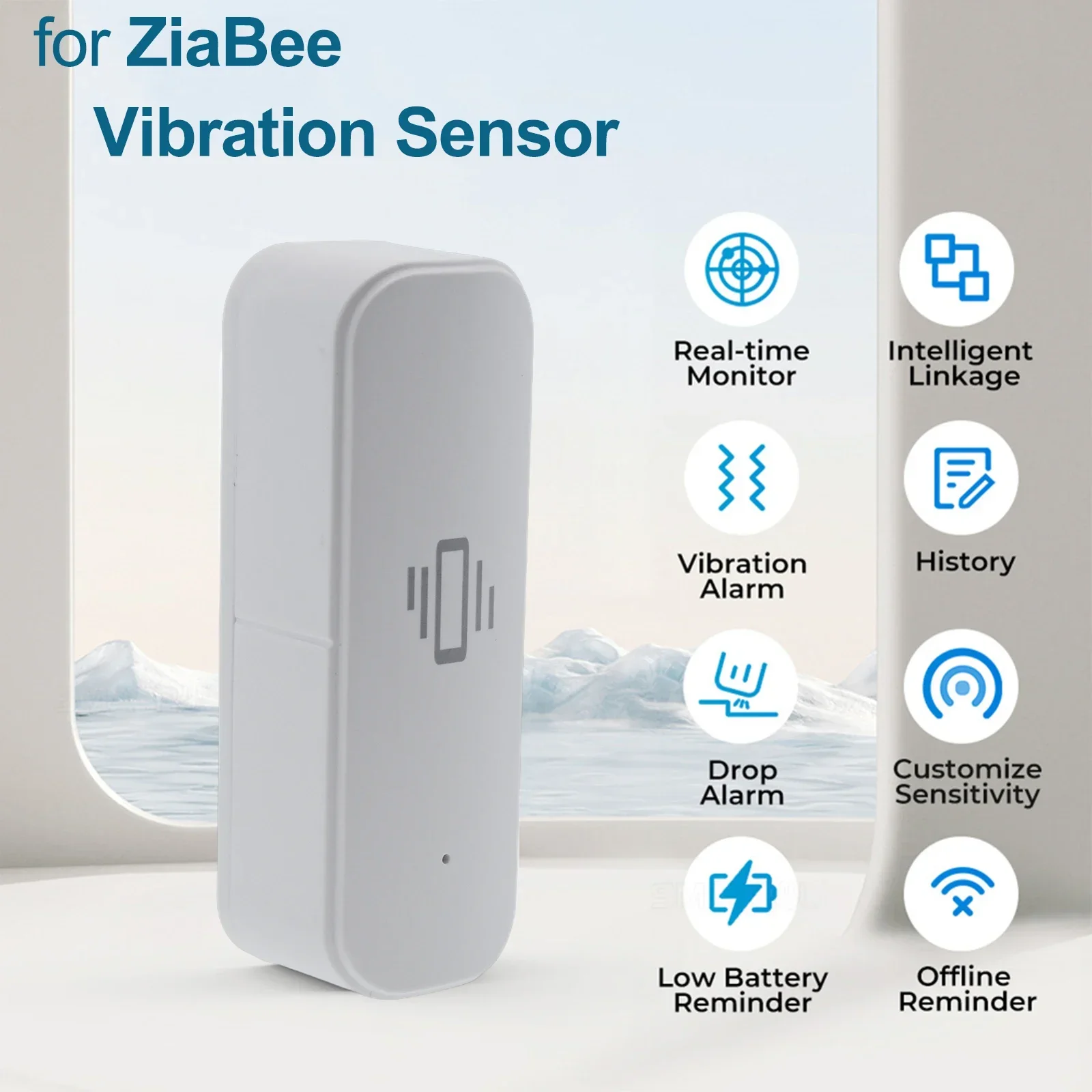 Вибродатчик для детектора движения Zigbee, изысканный Легкий Многофункциональный компактный учебный датчик
Вибродатчик для детектора движения Zigbee, изысканный Легкий Многофункциональный компактный учебный датчик