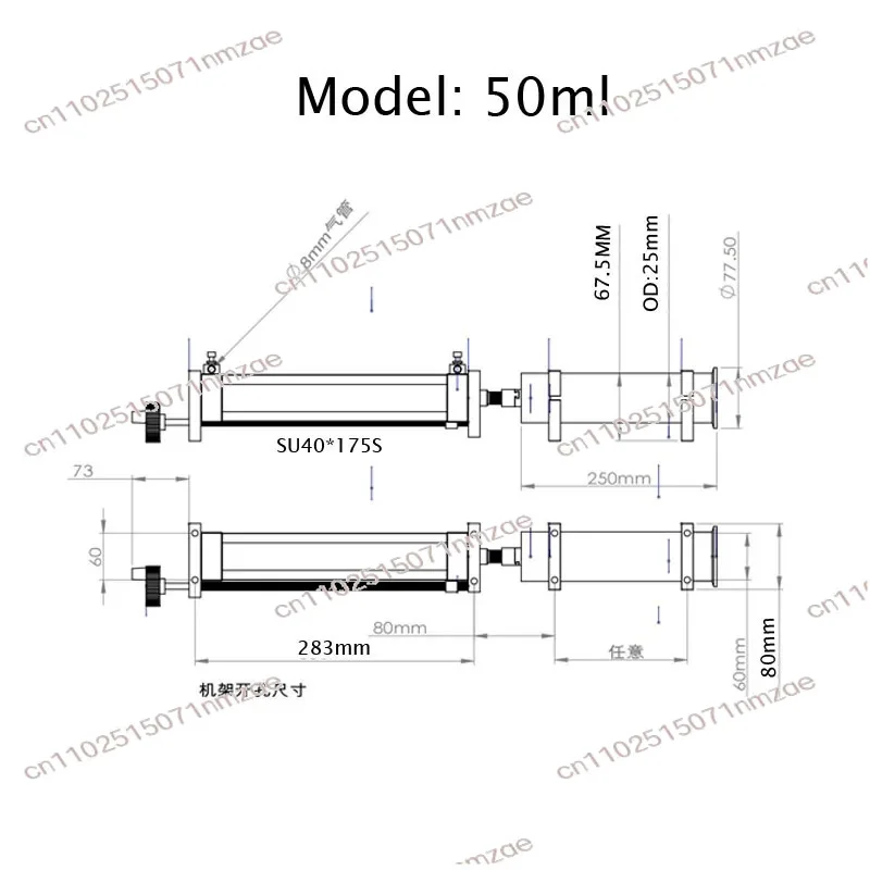 Filling Machine 5-5000ml Paste Filling Assembly Filling Machine Pneumatic Piston Pump Cylinder Cylinder Assembly
Filling Machine 5-5000ml Paste Filling Assembly Filling Machine Pneumatic Piston Pump Cylinder Cylinder Assembly