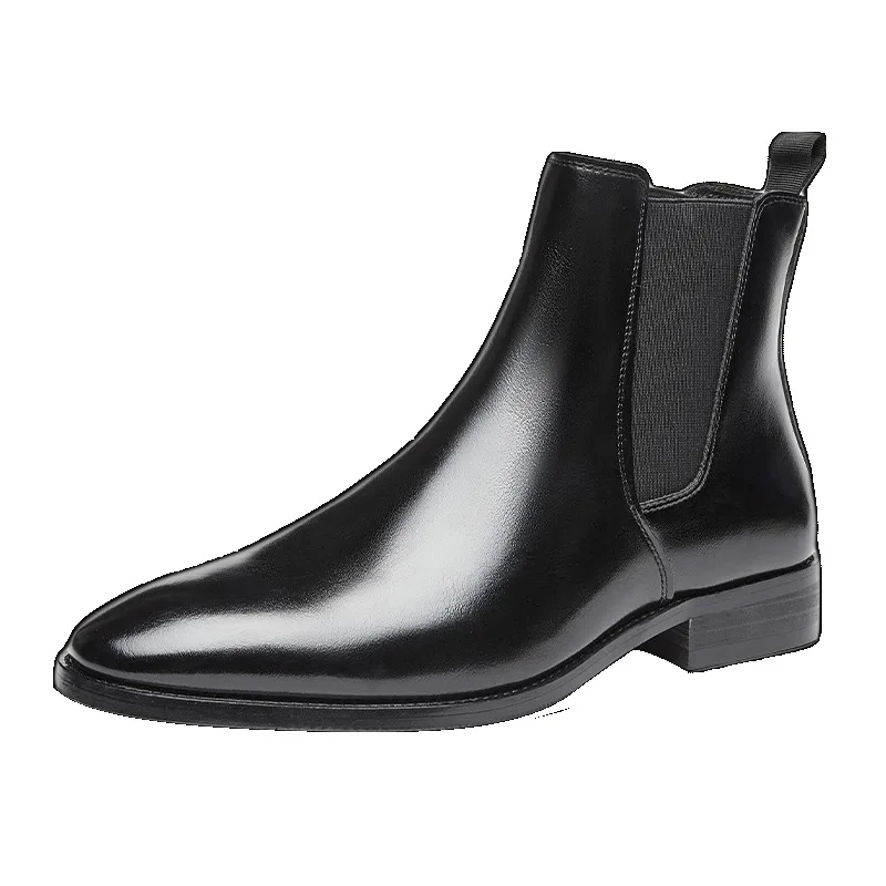 New Chelsea Boots Men Shoes PU Brown Fashion Versatile Business Casual British Style Street Party Wear Classic Ankle Boots
New Chelsea Boots Men Shoes PU Brown Fashion Versatile Business Casual British Style Street Party Wear Classic Ankle Boots