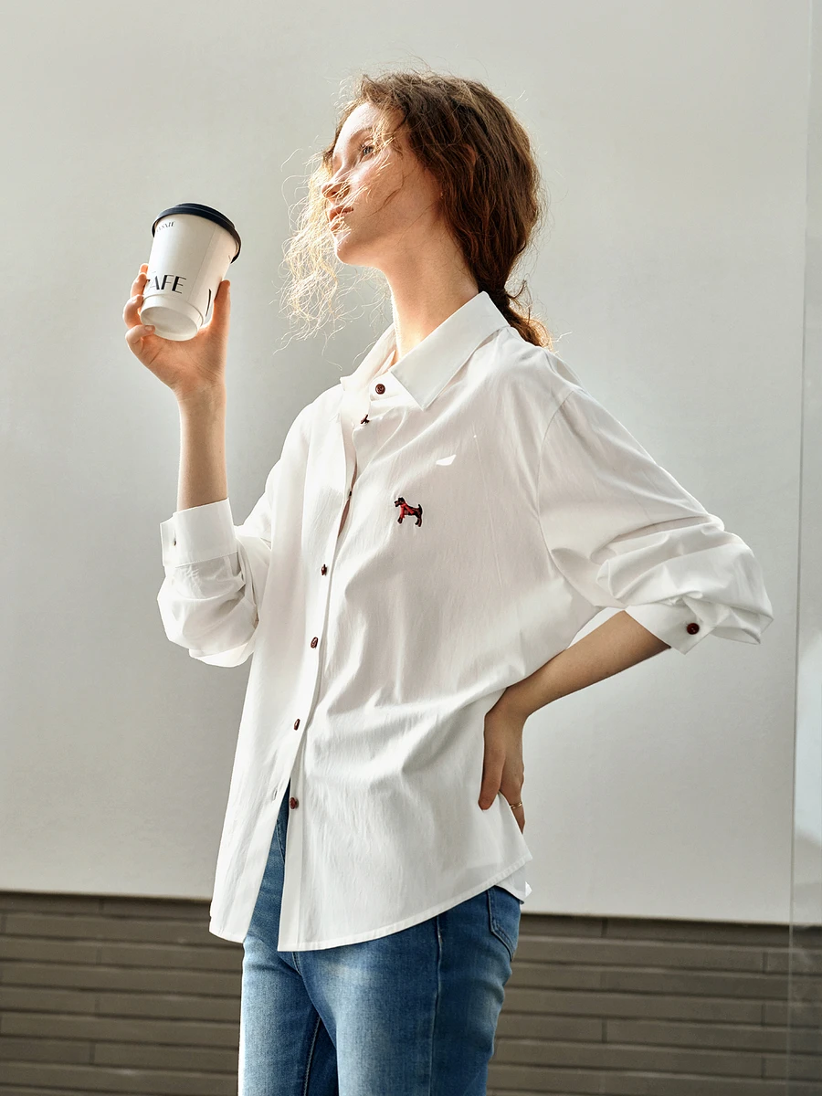 OLrain Women's Loose Long Sleeve Shirt autumn 2025 New Casual Fun Cartoon Embroidered Shirt Solid Single Breasted Top M57CC95655
OLrain Women's Loose Long Sleeve Shirt autumn 2025 New Casual Fun Cartoon Embroidered Shirt Solid Single Breasted Top M57CC95655