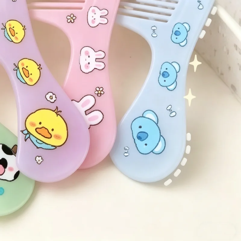 Kawaii Cartoon Children Hair Comb Portable Student Dormitory Plastic Smooth Hair Brush Sweet Girl DIY Sticker Design Fashion Dai
Kawaii Cartoon Children Hair Comb Portable Student Dormitory Plastic Smooth Hair Brush Sweet Girl DIY Sticker Design Fashion Dai