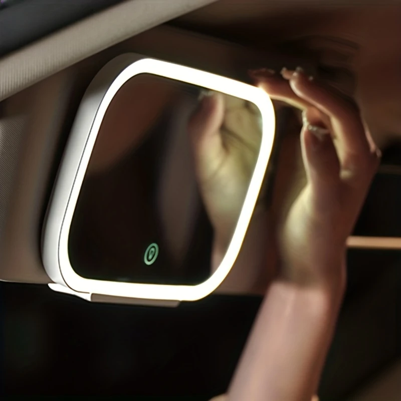 1Pc Car Interior Visor Mirror Makeup Mirror with LED Sunshade Lights Dimmable Thin Vanity Women's Car Interior Accessories 2024
1Pc Car Interior Visor Mirror Makeup Mirror with LED Sunshade Lights Dimmable Thin Vanity Women's Car Interior Accessories 2024